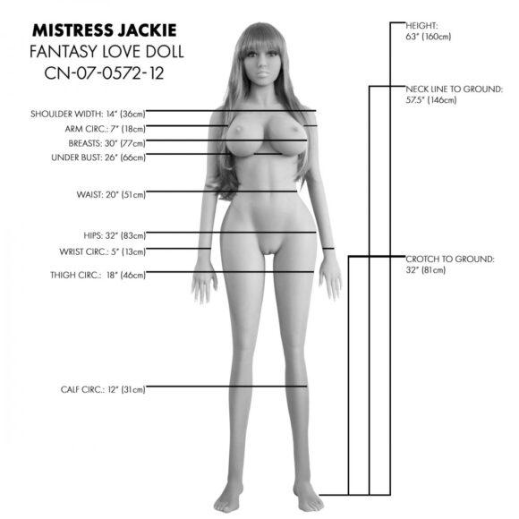 Mistress Jackie Life Size Sex Doll - Image 15