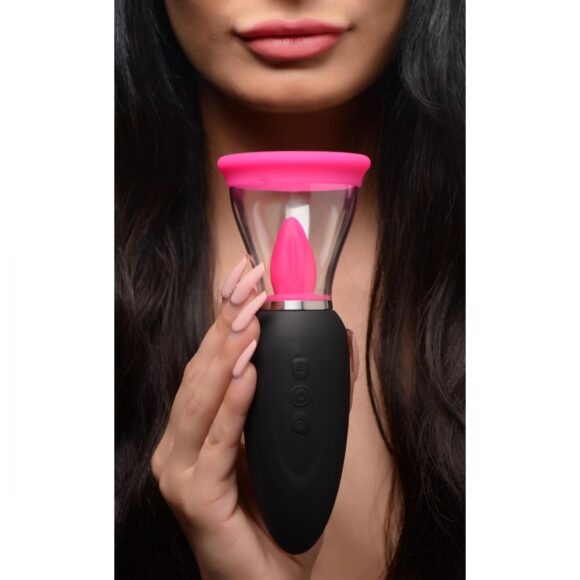 Lickgasm Mini 10X Silicone Licking and Sucking Stimulator - Image 2