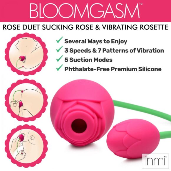 Bloomgasm Rose Duet Sucking Rose and Vibrating Rosette - Image 2